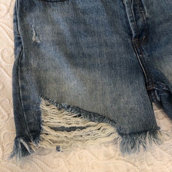 Free People Denim Shorts - Picture 2 of 7